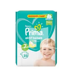 پوشك كودك پريما - Prima سايز 7 حاوی 23عدد
