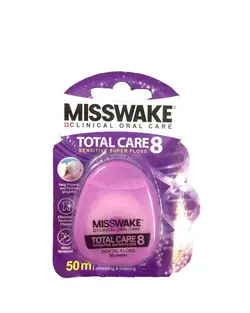 نخ دندان میسویک - MISSSWAKE مدل TOTAL CARE 8