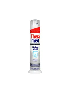 خمیردندان  Thera Med پمپی ترا مد مدل مراقبت روزانه سفید کننده 100میلی لیتر