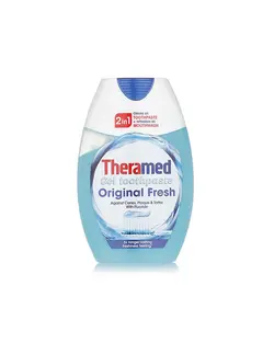 خميردندان قوطی ترامد - Theramed مدل 2*1 Original Fresh با حجم 75ml