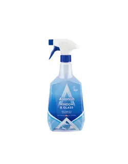 اسپری شیشه پاک کن استونیش ASTONISH حجم 750 میلی