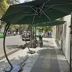 چتر پایه کنار مدل ماهواره ای قطر 3 متر | فروشگاه اینترنتی محصول پلاست