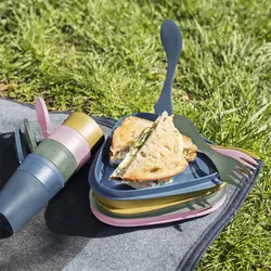 ظروف هشت تکه لایت مای فایر Lite my fire Pack'n Eat Kit - فروشگاه لوازم کوهنوردی ماکالو