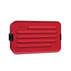ظرف غذای SIGG Large Metal Lunchbox Plus Red - فروشگاه لوازم کوهنوردی ماکالو
