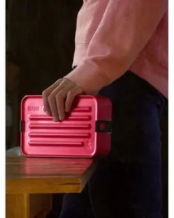 ظرف غذای SIGG Large Metal Lunchbox Plus Red - فروشگاه لوازم کوهنوردی ماکالو