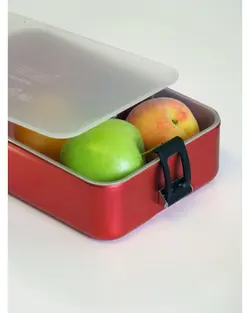 ظرف غذای SIGG Large Metal Lunchbox Plus Red - فروشگاه لوازم کوهنوردی ماکالو