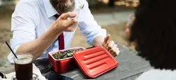 ظرف غذای SIGG Large Metal Lunchbox Plus Red - فروشگاه لوازم کوهنوردی ماکالو