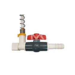 شیر کامل تخلیه انتهای خط آبخوری نیپل بیگ هردزمن Big Herdsman