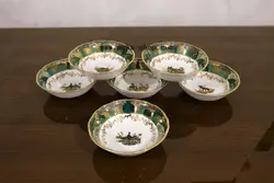 پیاله خورشت ۱۶ طرح جنگل سبز پورسلن