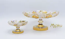 شیرینی خوری تک پایه ۱۵۰ طلایی آلیش