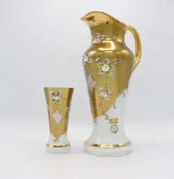 ست پارچ لیوان 1250 سفید اگرمن 1695/1250