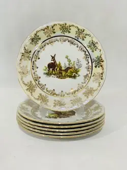 ست پیش دستی ١٩ جنگل سفید