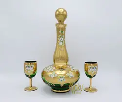 ست تنگ گیلاس شلغمی ۱۵۰۰ سبز اگرمن
