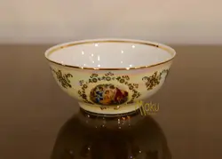 کاسه آبگوشت ۱۶ طرح سه دختر سفید پورسلن