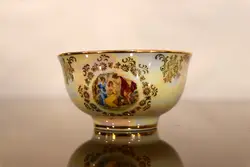 کاسه ترشی ۱۰ طرح سه دختر سفید پورسلن