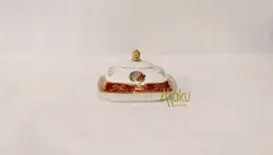 کره خوری طرح سه دختر قرمز پورسلن
