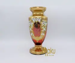 گلدان کاپ ۳۰ سانتی قرمز اگرمن