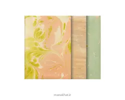 کاغذ خوشنویسی آهارمهره ابر و باد دست ساز