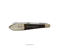 قلمتراش خوشنویسی تک تیغ دسته شاخ گوزن 15 سانت استاد جواد توسلی