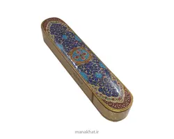 جاقلمی خوشنویسی خاتم کاری کشویی طرح 3