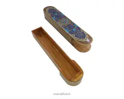 جاقلمی خوشنویسی خاتم کاری کشویی طرح 3