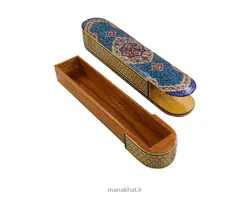 جاقلمی خوشنویسی خاتم کاری کشویی طرح 1