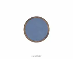 قط زن خوشنویسی چوب گردو دایره ای