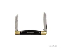 قلمتراش خوشنویسی دو تیغه جواد توسلی دسته فیبر مشکی