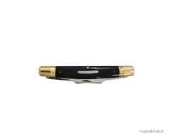 قلمتراش خوشنویسی دو تیغه جواد توسلی دسته فیبر مشکی