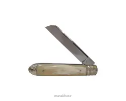 قلمتراش خوشنویسی تک تیغه 13 سانت توسلیان دسته استخوان