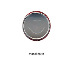 دوات مسی خوشنویسی میناکاری کتابتی رنگ قرمز