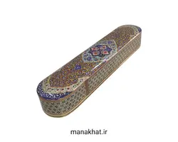 جاقلمی خوشنویسی خاتم کاری کشویی طرح 8