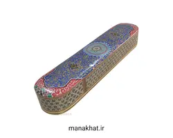 جاقلمی خوشنویسی خاتم کاری کشویی طرح 7