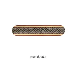 جاقلمی خوشنویسی خاتم کاری کشویی طرح 7