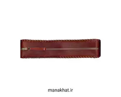 جاقلمی خوشنویسی چرم طبیعی قهوه ای (کپی)