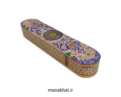 جاقلمی خوشنویسی خاتم کاری کشویی طرح 9 (کپی)