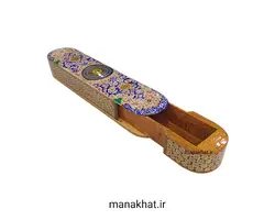 جاقلمی خوشنویسی خاتم کاری کشویی طرح 9 (کپی)