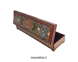 جاقلمی خوشنویسی خاتم کاری کشویی طرح 9 (کپی)