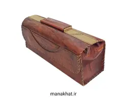 کیف لوازم خوشنویسی نیک چرم طبیعی عسلی (کپی)