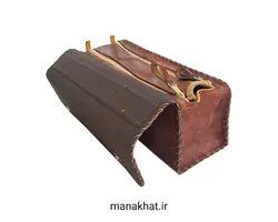 کیف لوازم خوشنویسی نیک چرم طبیعی عسلی (کپی)