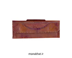 کیف لوازم خوشنویسی نیک چرم طبیعی عسلی (کپی)