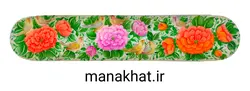 جاقلمی خوشنویسی خاتم کاری کشویی گل و مرغ طرح 1 (کپی)