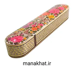 جاقلمی خوشنویسی خاتم کاری کشویی طرح 12 (کپی)