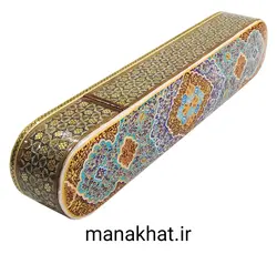جاقلمی خوشنویسی خاتم کاری کشویی طرح 11 (کپی)