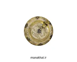 دوات برنجی خوشنویسی قلمزنی و نقاشی شده مشکی (کپی)