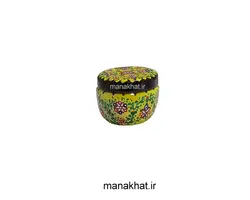 دوات مسی خوشنویسی میناکاری کتابتی رنگ زرد