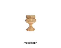 دوات مسی خوشنویسی کمرباریک پایه دار