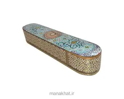 جاقلمی خوشنویسی خاتم کاری کشویی طرح 6