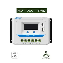شارژ کنترلر خورشیدی 30 آمپر EPever مدل VS3024AU