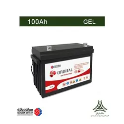باتری 100 آمپر ساعت، ژل 12 ولت سپاهان باتری نوع UPS مدل ORBITAL